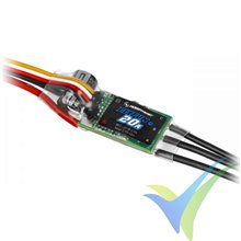 HobbyWing FlyFun 20A V5 brushless ESC, 2S-4S, BEC 2.5A, 13g