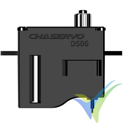 CHASERVO DS06 digital servo, 6g, 1.84Kg.cm, 0.07s/60º, 3.5V-8.4V