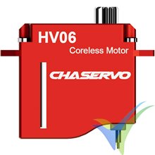 CHASERVO HV06 digital servo, 6,1g, 2.45Kg.cm, 0.05s/60º, 6V-8.4V