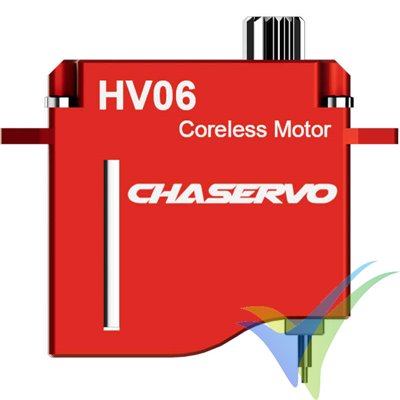 CHASERVO HV06 digital servo, 6,1g, 2.45Kg.cm, 0.05s/60º, 6V-8.4V