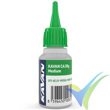 Adhesivo cianoacrilato (CA) KAVAN media viscosidad, 20g