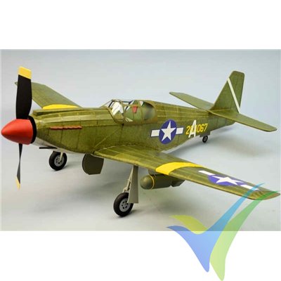 Kit construcción avión gomas Dumas Aircraft 337, North American A-36A Apache, 762mm