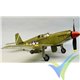 Dumas Aircraft North American A-36A Apache, rubber motor building kit 337, 762mm