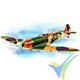 Guillows Spitfire, rubber motor biplane building kit 403 LC, 701mm