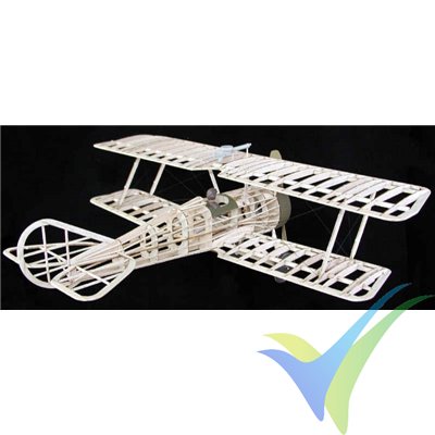 Guillows Thomas Morse Scout, rubber motor biplane building kit 201, 610mm