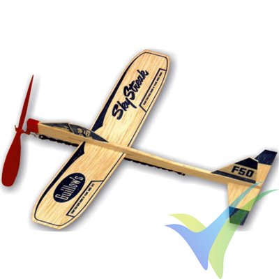 Guillows Sky Streak, rubber motor kit 50, 305mm, 14g