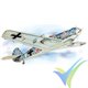 Guillows Messerschmitt BF-109, rubber motor building kit 401 LC, 619mm
