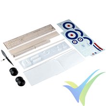 Guillows Royal Aircraft Factory SE5A, rubber motor biplane building kit 2020 LC, 610mm