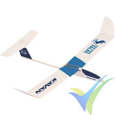 KAVAN Der mini Falke hand launched glider building kit, 710mm