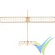 KAVAN DARA free flight glider A1 (F1H) building kit, 1200mm