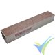 Bloque de lija con abrasivo fino/basto Perma-Grit SB280, 280x52x41mm