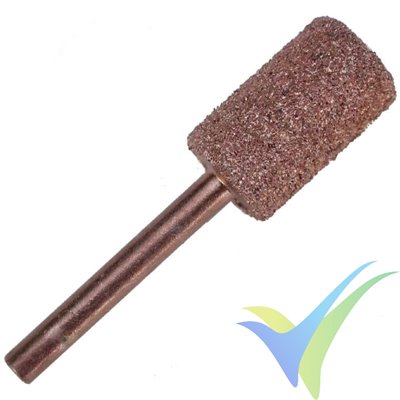 Perma-Grit RF-3F rotary file 11mm drum fine grain, 3.17mm arbor for Dremel and the like