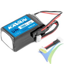 Batería LiFe receptor KAVAN 2S 1800mAh (11.88Wh), 72g