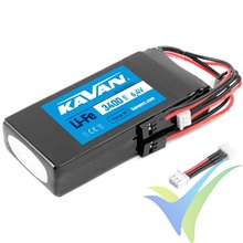 Batería LiFe receptor KAVAN 2S 3400mAh (22.44Wh), 170g