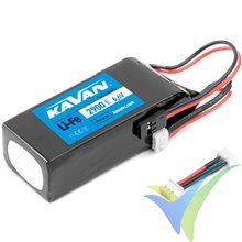 Batería LiFe receptor KAVAN 2S 2900mAh (19.14Wh), 113g