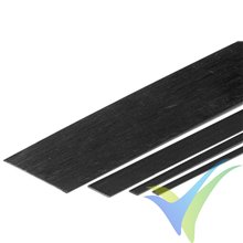 Carbon fiber solid strip 1x3x1000mm