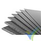 Placa de fibra de carbono y epoxi 2mm, 400x250mm, 1ud