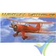 Dumas Aircraft Waco YMF-5 biplane building kit 1807, 889mm