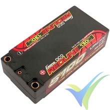 Gens ace Redline Shorty HV LiPo Battery 5100mAh (38.76Wh) 2S1P 130C 215g 5mm