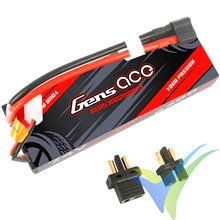 Gens ace Bashing LiPo Battery 5300mAh (39.22Wh) 2S1P 60C 270g Deans+EC3