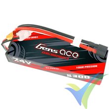 Gens ace Bashing LiPo Battery 5300mAh (39.22Wh) 2S1P 60C 270g Deans+EC3