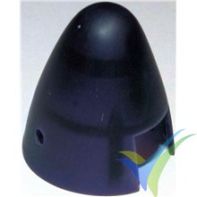 29mm black spinner, non-ventilated, compatible with Reisenauer centerpiece clamp type