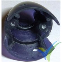 29.5mm black spinner, non-ventilated, compatible with Reisenauer centerpiece