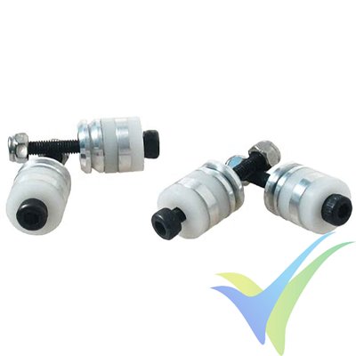 Dualsky ME3-10, M3 10mm motor mount posts for brushless motor, 19g