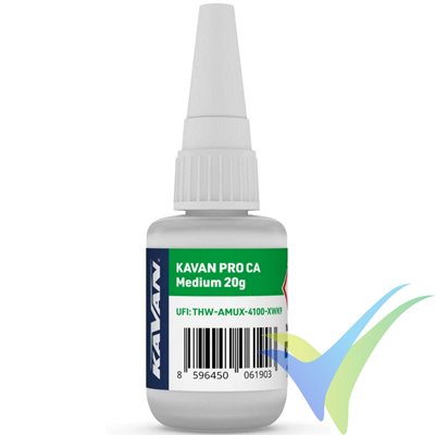 KAVAN PRO CA cyanoacrylate adhesive, medium, 20g