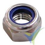 Locking nut, stainless A2 DIN-985