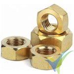Brass nut DIN-934