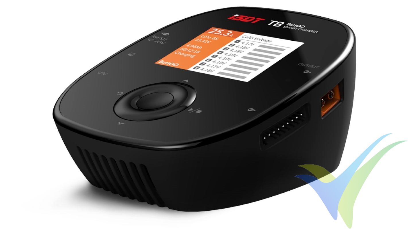 Cargador iSDT T8 BattGo Cargador iSDT T8 BattGo